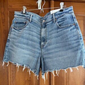 American Eagle Highest Rise 90's Boyfriend Jean Shorts - Size 14